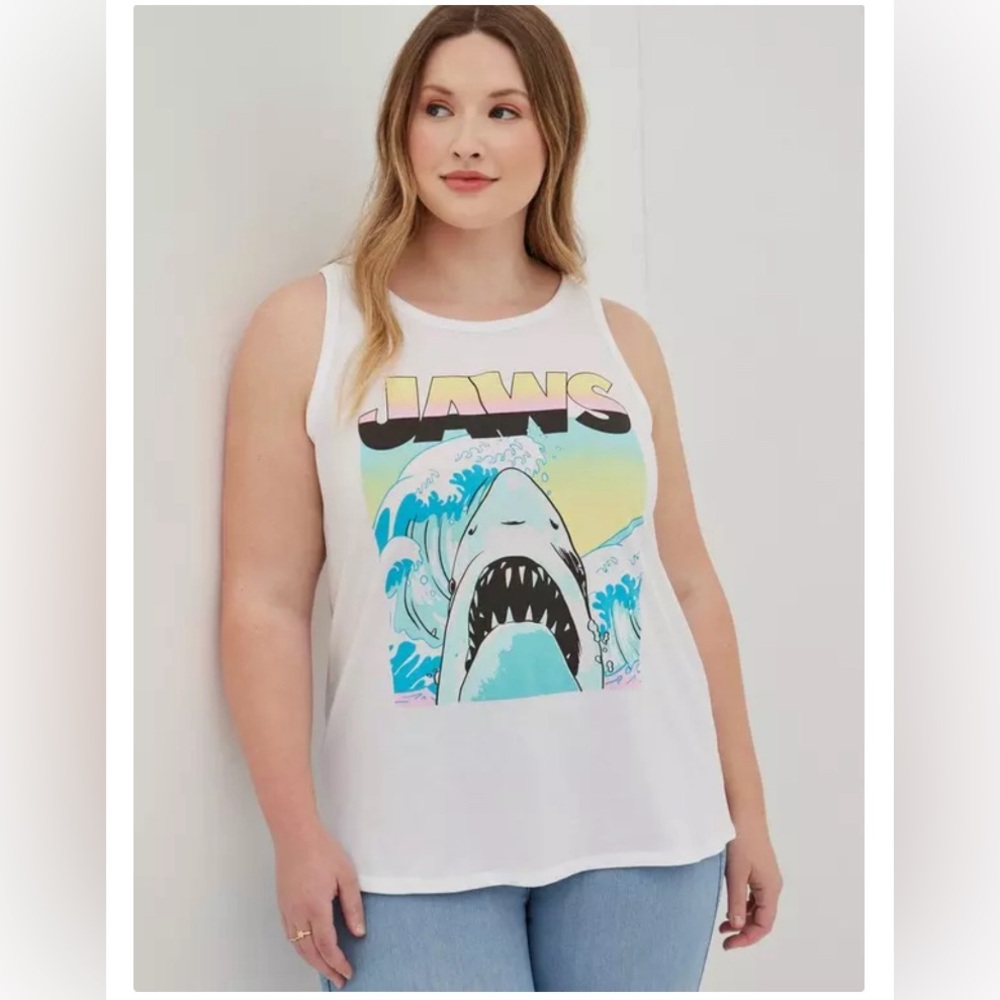 Torrid Jaws Graphic Tank Top